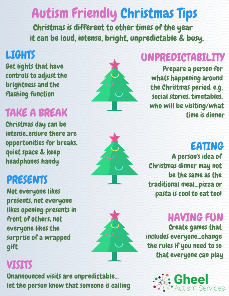 Autism Friendly Christmas Tips - Gheel Autism Services